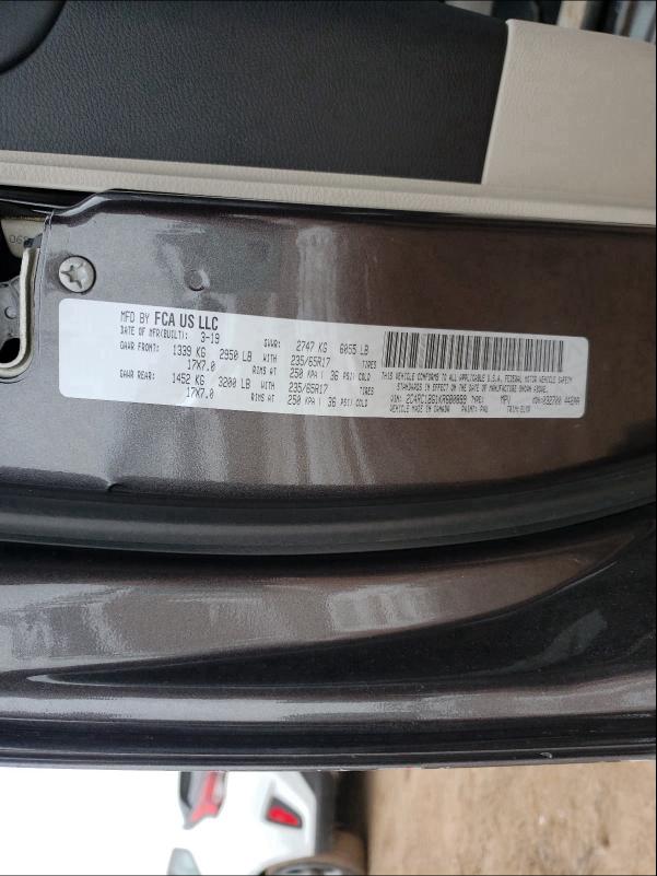 Продажа на аукционе авто 2019 Chrysler Pacifica T, vin: 2C4RC1BG1KR680899, номер лота: 34100731