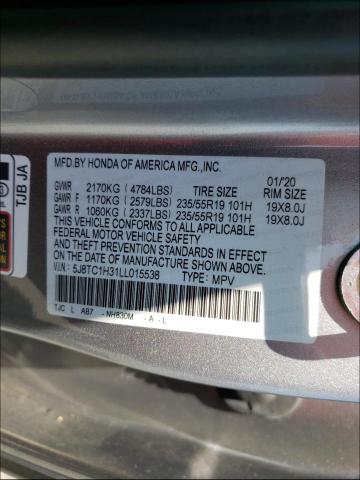Продажа на аукционе авто 2020 Acura Rdx, vin: 5J8TC1H31LL015538, номер лота: 54057221