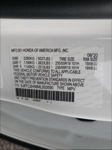 Aukcja sprzedaży 2021 Acura Rdx Techno, vin: 5J8TC2H58ML003590, numer aukcji: 53418781