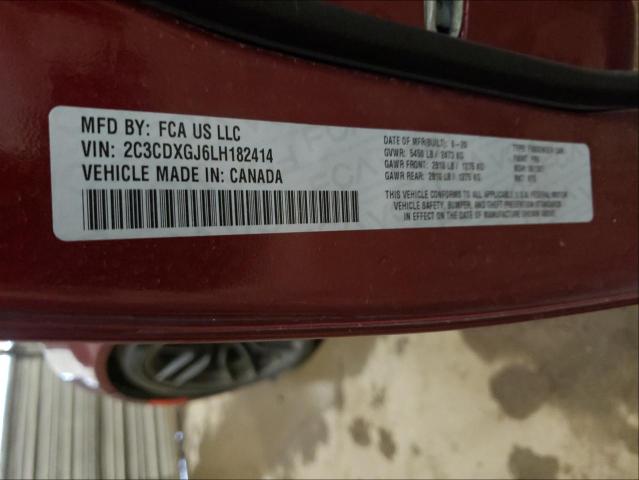 Aukcja sprzedaży 2020 Dodge Charger Scat Pack, vin: 2C3CDXGJ6LH182414, numer aukcji: 57820681