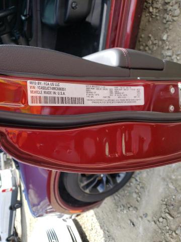 57478181 :رقم المزاد ، 1C4SDJCT4MC606351 vin ، 2021 Dodge Durango R/ مزاد بيع