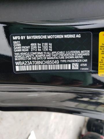 Продажа на аукционе авто 2022 Bmw 430i, vin: WBA23AT08NCH85049, номер лота: 64664481