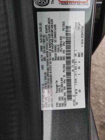 Продажа на аукционе авто 2019 Ford Fiesta Se, vin: 3FADP4EJ4KM149328, номер лота: 65955661