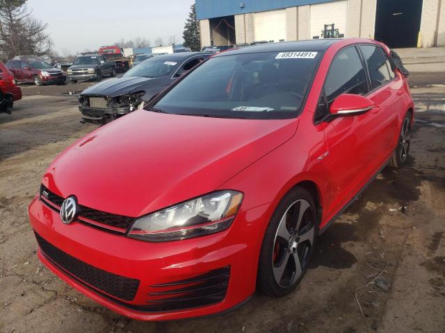 2016 Volkswagen Gti S/se მანქანა იყიდება აუქციონზე, vin: 3VW5T7AU7GM054519, აუქციონის ნომერი: 69314491