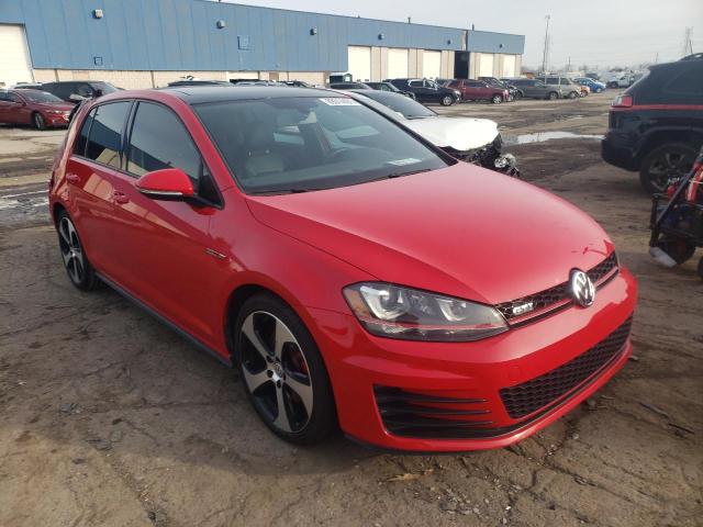 2016 Volkswagen Gti S/se მანქანა იყიდება აუქციონზე, vin: 3VW5T7AU7GM054519, აუქციონის ნომერი: 69314491