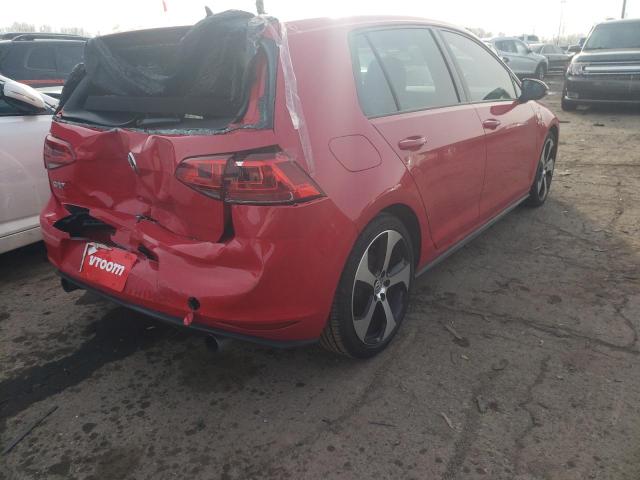 2016 Volkswagen Gti S/se მანქანა იყიდება აუქციონზე, vin: 3VW5T7AU7GM054519, აუქციონის ნომერი: 69314491