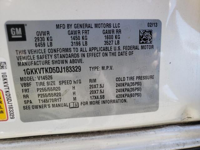 Продажа на аукционе авто 2013 Gmc Acadia Den, vin: 1GKKVTKD5DJ183329, номер лота: 69288251