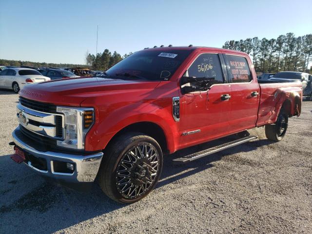 68887581 :رقم المزاد ، 1FT8W3CT2JEB61561 vin ، 2018 Ford F350 Super مزاد بيع