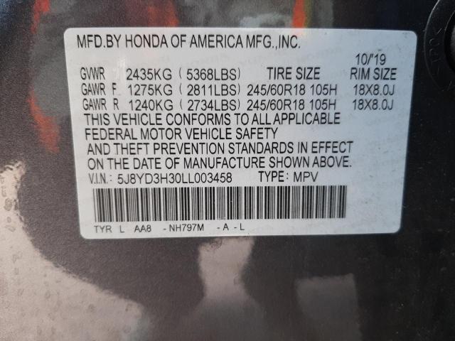 Продажа на аукционе авто 2020 Acura Mdx, vin: 5J8YD3H30LL003458, номер лота: 69389921