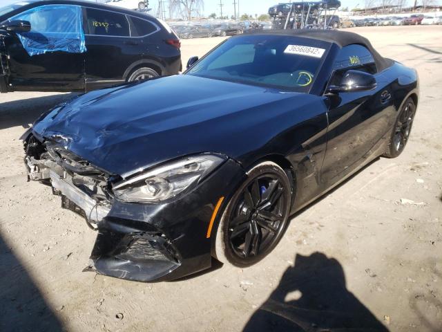 36560842 :رقم المزاد ، WBAHF9C08MWX27792 vin ، 2021 Bmw Z4 M40i مزاد بيع