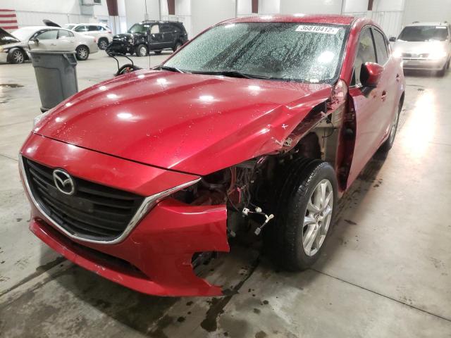 36810412 :رقم المزاد ، 3MZBM1U76GM324858 vin ، 2016 Mazda 3 Sport مزاد بيع