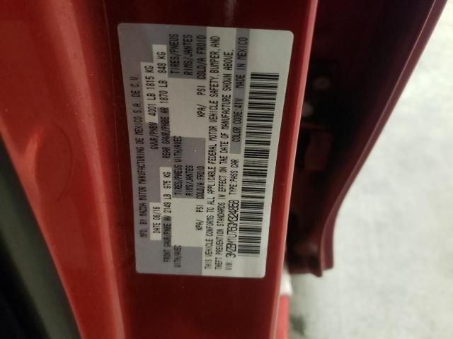 36810412 :رقم المزاد ، 3MZBM1U76GM324858 vin ، 2016 Mazda 3 Sport مزاد بيع