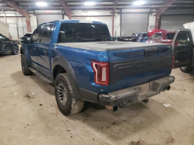 2019 Ford F150 Rapto მანქანა იყიდება აუქციონზე, vin: 1FTFW1RG4KFA17818, აუქციონის ნომერი: 37309482