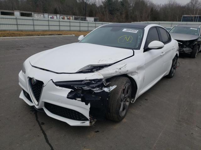 38846582 :رقم المزاد ، ZARFAEDN4J7597226 vin ، 2018 Alfa Romeo 164 Sport مزاد بيع