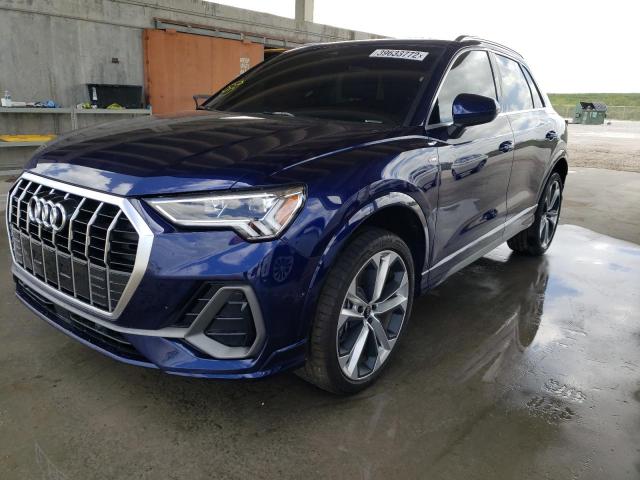 2021 Audi Q3 Premium მანქანა იყიდება აუქციონზე, vin: WA1EECF31M1115677, აუქციონის ნომერი: 39633772