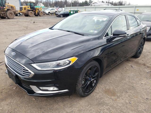 41089562 :رقم المزاد ، 3FA6P0D91JR212203 vin ، 2018 Ford Fusion Tit مزاد بيع
