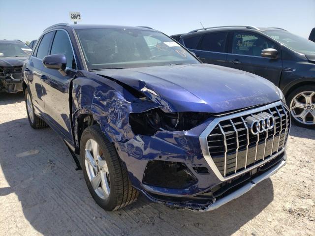 Продажа на аукционе авто 2022 Audi Q3 Premium, vin: WA1AUCF30N1001544, номер лота: 39956162