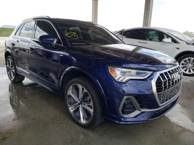 2021 Audi Q3 Premium მანქანა იყიდება აუქციონზე, vin: WA1EECF31M1115677, აუქციონის ნომერი: 39633772