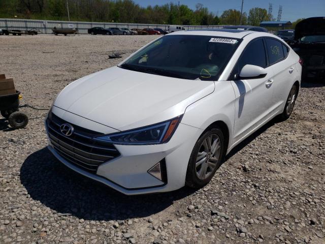 Продажа на аукционе авто 2020 Hyundai Elantra Sel, vin: 5NPD84LF6LH589192, номер лота: 42289902