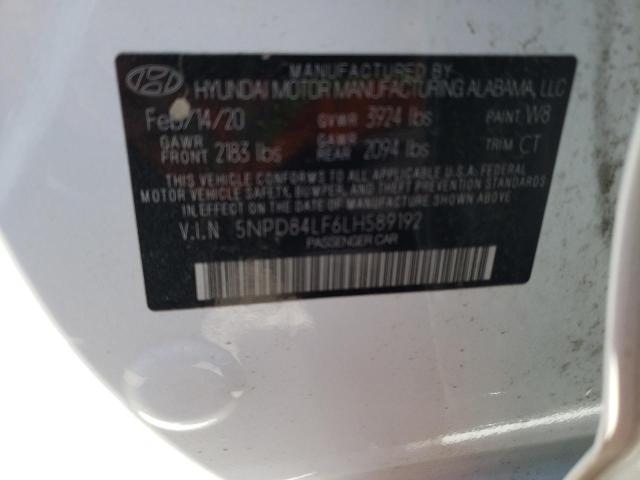 Продажа на аукционе авто 2020 Hyundai Elantra Sel, vin: 5NPD84LF6LH589192, номер лота: 42289902