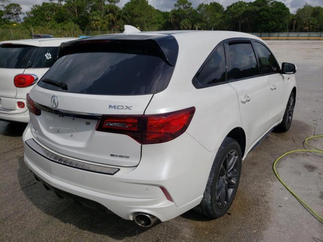 2020 Acura Mdx A-spec მანქანა იყიდება აუქციონზე, vin: 5J8YD4H00LL016593, აუქციონის ნომერი: 41822252