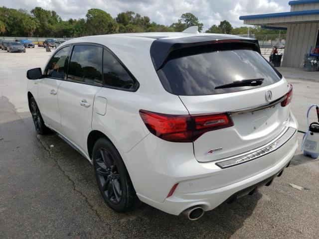 2020 Acura Mdx A-spec მანქანა იყიდება აუქციონზე, vin: 5J8YD4H00LL016593, აუქციონის ნომერი: 41822252