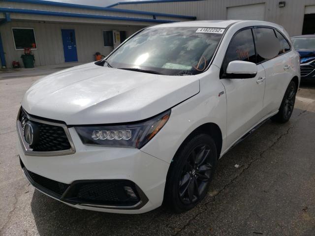 2020 Acura Mdx A-spec მანქანა იყიდება აუქციონზე, vin: 5J8YD4H00LL016593, აუქციონის ნომერი: 41822252