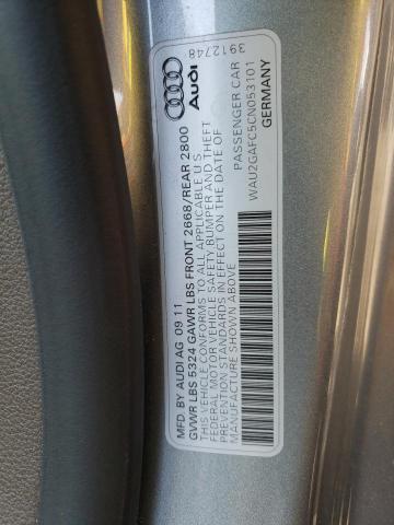 Продажа на аукционе авто 2012 Audi A7 Prestige, vin: WAU2GAFC5CN053101, номер лота: 43428992