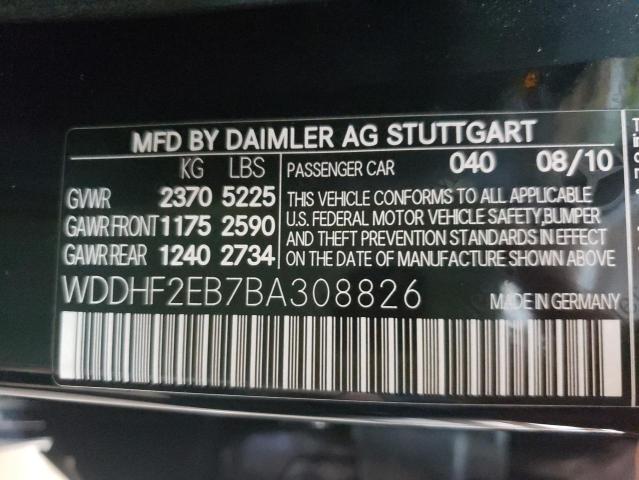 Aukcja sprzedaży 2011 Mercedes-benz E 350 Bluetec, vin: WDDHF2EB7BA308826, numer aukcji: 43931932