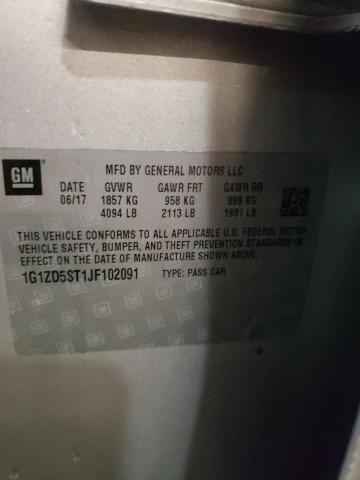 Aukcja sprzedaży 2018 Chevrolet Malibu Lt, vin: 1G1ZD5ST1JF102091, numer aukcji: 44834572