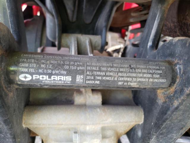 Aukcja sprzedaży 2018 Polaris Sportsman 570 Sp, vin: 4XASHE572JA237290, numer aukcji: 44798302