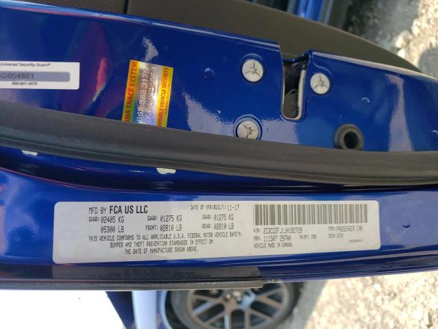 Продаж на аукціоні авто 2018 Dodge Challenger, vin: 2C3CDZFJ1JH192729, номер лоту: 44888912