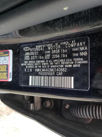 Aukcja sprzedaży 2021 Hyundai Elantra Se, vin: KMHLM4AG3MU140882, numer aukcji: 45250482