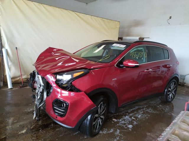 Aukcja sprzedaży 2019 Kia Sportage Ex, vin: KNDPNCAC4K7523221, numer aukcji: 45575972