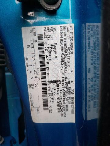 Aukcja sprzedaży 2012 Ford Focus Se, vin: 1FAHP3K2XCL293476, numer aukcji: 44978572