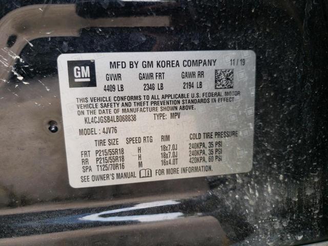 Продаж на аукціоні авто 2020 Buick Encore Ess, vin: KL4CJGSB4LB068838, номер лоту: 46420112