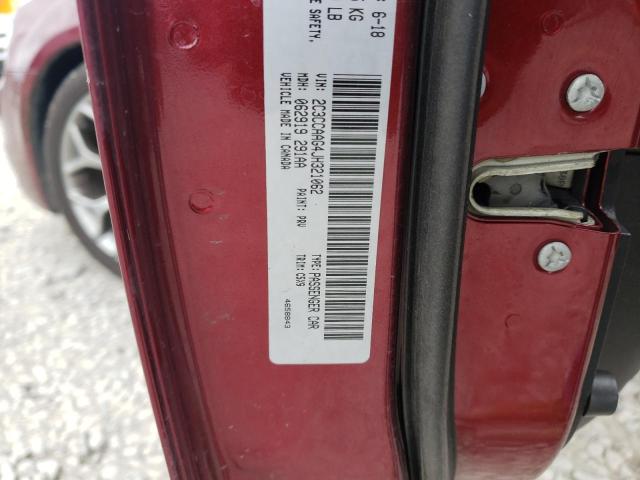 Продаж на аукціоні авто 2018 Chrysler 300 Tourin, vin: 2C3CCAAG4JH321062, номер лоту: 47062032