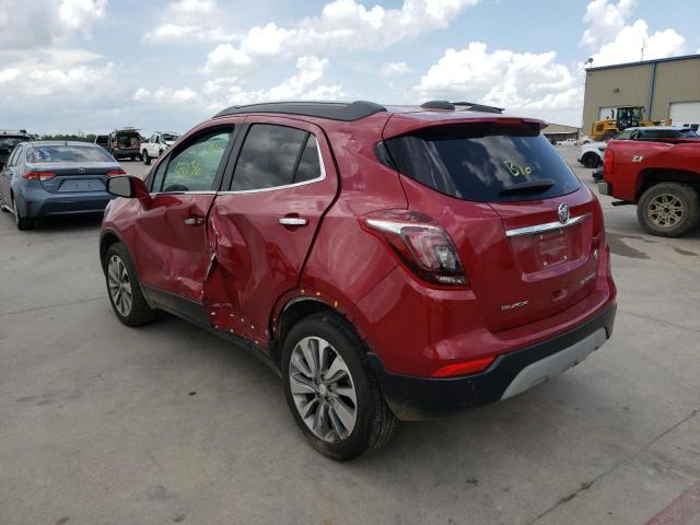 2018 Buick Encore Pre მანქანა იყიდება აუქციონზე, vin: KL4CJESB6JB614590, აუქციონის ნომერი: 47605592