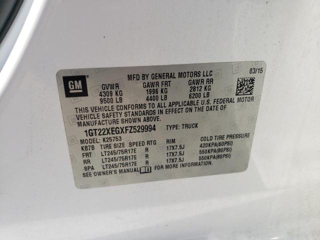 Продажа на аукционе авто 2015 Gmc Sierra, vin: 1GT22XEGXFZ529994, номер лота: 48084452