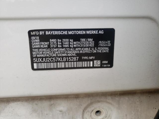 Aukcja sprzedaży 2019 Bmw X5 Xdrive5, vin: 5UXJU2C57KLB15287, numer aukcji: 47099072