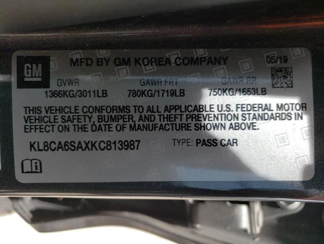 Aukcja sprzedaży 2019 Chevrolet Spark Ls, vin: KL8CA6SAXKC813987, numer aukcji: 49163912