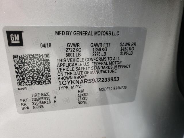 Aukcja sprzedaży 2018 Cadillac Xt5, vin: 1GYKNARS9JZ233953, numer aukcji: 47231562