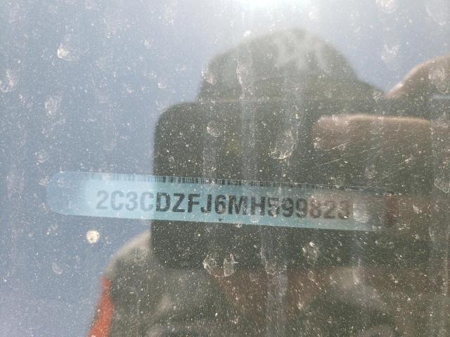 48864992 :رقم المزاد ، 2C3CDZFJ6MH599823 vin ، 2021 Dodge Challenger مزاد بيع