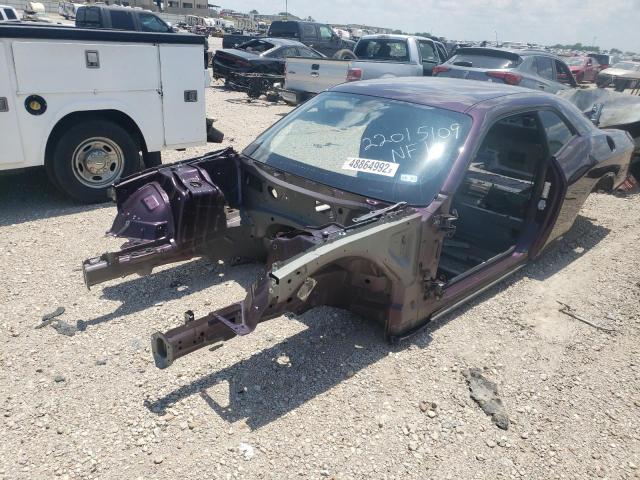 48864992 :رقم المزاد ، 2C3CDZFJ6MH599823 vin ، 2021 Dodge Challenger مزاد بيع