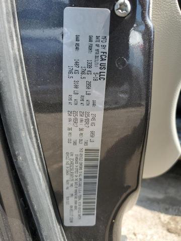 2018 Dodge Grand Caravan Sxt მანქანა იყიდება აუქციონზე, vin: 2C4RDGCG6JR307175, აუქციონის ნომერი: 49836662