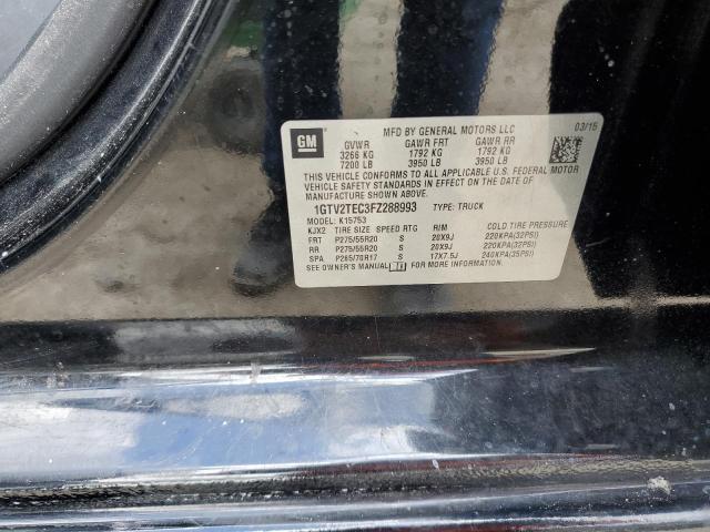 Продаж на аукціоні авто 2015 Gmc Sierra, vin: 1GTV2TEC3FZ288993, номер лоту: 59665272