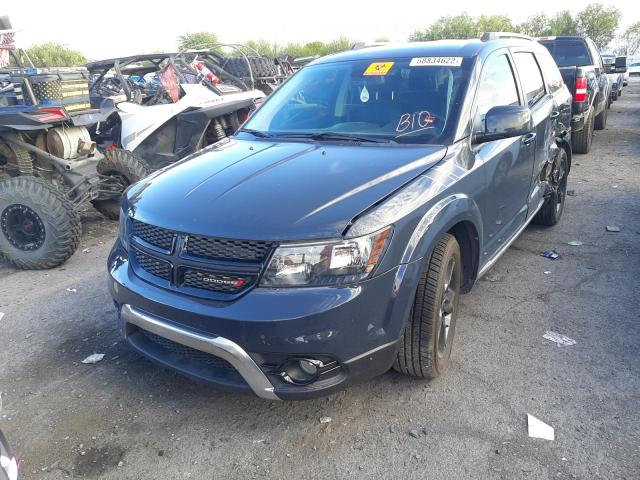 58834622 :رقم المزاد ، 3C4PDCGGXJT515518 vin ، 2018 Dodge Journey Crossroad مزاد بيع