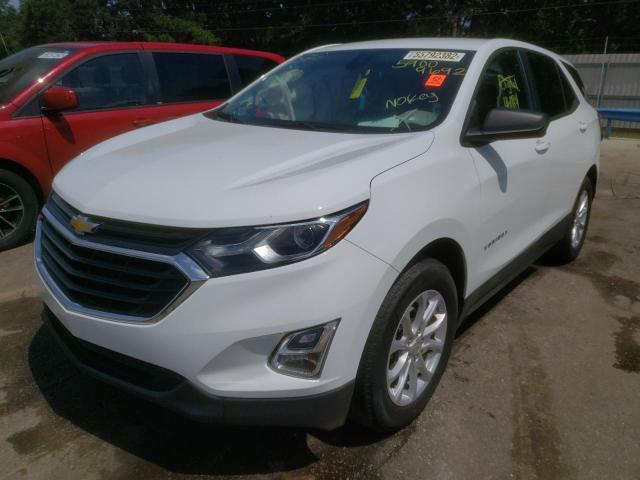 2020 Chevrolet Equinox Ls მანქანა იყიდება აუქციონზე, vin: 3GNAXHEVXLS655581, აუქციონის ნომერი: 59009692