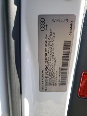 2022 Audi A5 Premium Plus 45 მანქანა იყიდება აუქციონზე, vin: WAUFACF59NA018992, აუქციონის ნომერი: 59602672