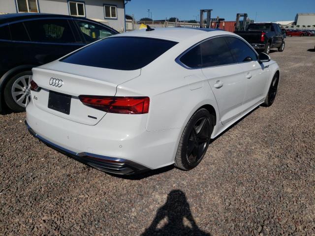 2022 Audi A5 Premium Plus 45 მანქანა იყიდება აუქციონზე, vin: WAUFACF59NA018992, აუქციონის ნომერი: 59602672